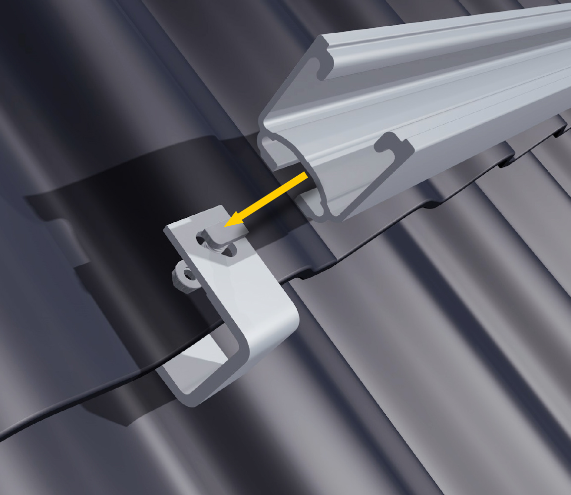 10Pcs Aluminium Legierung T Geformte Klammer Clip Mit Isolierte Pad Für  Isolierung Zinn Dach Solar Panel Montage